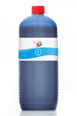 QC Epson Stylus C90 Uyumlu Yazıcı Mürekkebi 1000ml C Cyan Mavi Pigment