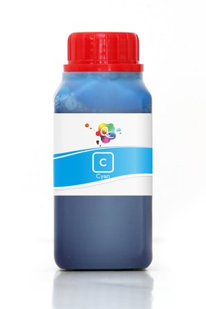 QC Epson Stylus S21 Uyumlu Yazıcı Mürekkebi 250ml C Cyan Mavi Pigment