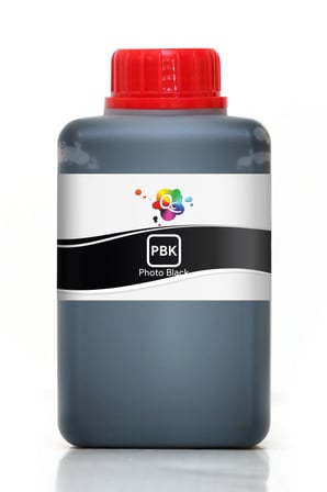 QC Canon BJC 6000 Uyumlu Yazıcı Mürekkebi 500ml PBK Photo Black Foto Siyah Dye
