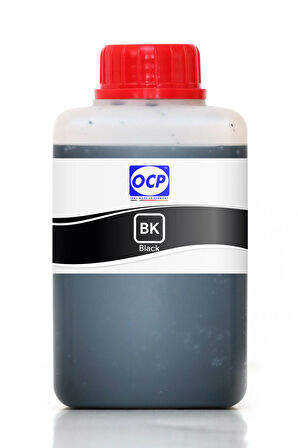 OCP Canon BJ S700 Uyumlu Yazıcı Mürekkebi 500ml BK Black Siyah Pigment