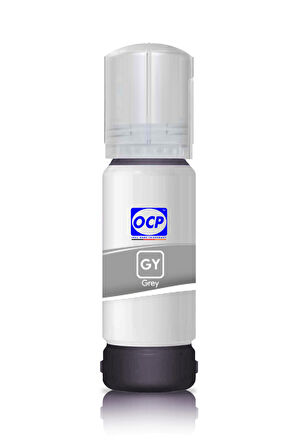 OCP Epson EcoTank L8180 Uyumlu Yazıcı Mürekkebi 70ml GY Grey Gri Dye