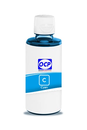 OCP Brother MFC-T800W Uyumlu Yazıcı Mürekkebi 140ml C Cyan Mavi Dye