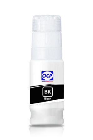 OCP Canon Maxify GX6040 Uyumlu Yazıcı Mürekkebi 70ml BK Black Siyah Pigment