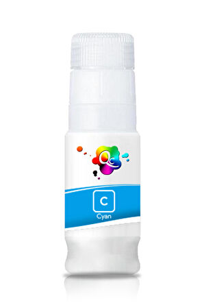 QC Canon Maxify GX7050 Uyumlu Yazıcı Mürekkebi 70ml C Cyan Mavi Pigment