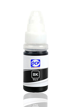 OCP Epson EcoTank ET-2815 Uyumlu Yazıcı Mürekkebi 70ml BK Black Siyah Dye