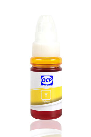OCP Epson EcoTank ET-4800 Uyumlu Yazıcı Mürekkebi 70ml Y Yellow Sarı Dye