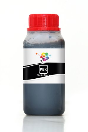 QC Canon imagePROGRAF GP-2000 Uyumlu Yazıcı Mürekkebi 250ml PBK Photo Black Foto Siyah Pigment
