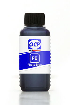 OCP Canon CLI-581 Kartuş Mürekkebi 100ml PB Photo Blue Foto Gökmavi Dye