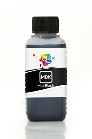 QC Canon imagePROGRAF PRO-300 Uyumlu Yazıcı Mürekkebi 100ml MBK Mat Black Mat Siyah Pigment