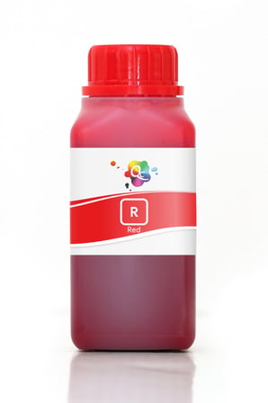 QC Canon imagePROGRAF PRO-6100 Uyumlu Yazıcı Mürekkebi 250ml R Red Kırmızı Pigment