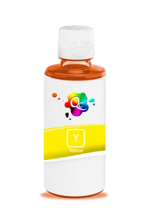 QC Brother DCP-T720DW Uyumlu Yazıcı Mürekkebi 140ml Y Yellow Sarı Dye