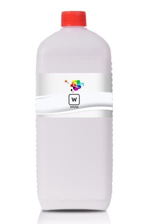 QC Brother GTX PRO DTG Uyumlu Yazıcı Mürekkebi 1000ml W White Beyaz Pigment