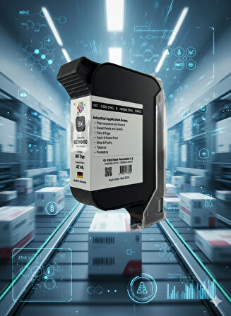 QC HP 45 Wolke Videojet QCW6600 Muadil Plotter Kartuş