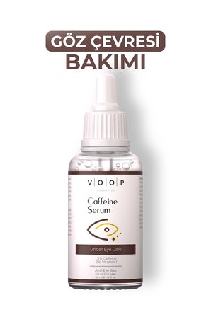 Kafein Göz Altı Morlukları Karşıtı 5% Caffeine + 2% Vitamin C 30 ml Serum