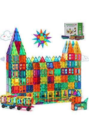 Montessori 3D Manyetik Yapı Taşları Çocuklar İçin ABS Çevre Dostu Mıknatıs Yapı Taşları