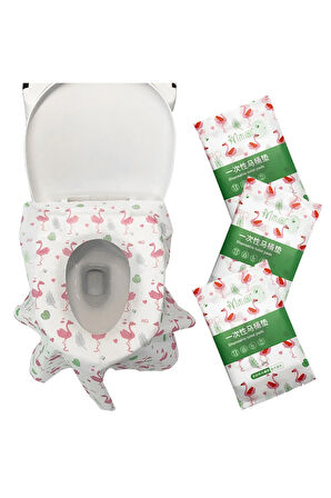 Hijyenik Kullan-at Klozet Kapağı Örtüsü 10 lu Paket