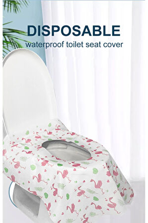 Hijyenik Kullan-at Klozet Kapağı Örtüsü 10 lu Paket