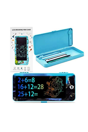 LCD Çizim Tableti Kalem Kutusu Elektronik Yazı ve Çizim Tahtası (Çocuklar için, 7 inç - 18 cm)