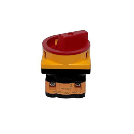 Opaş 2x20A 0-1 Aç-Kapa Mini Tip Kilitli Pako Şalter - YKL201M20