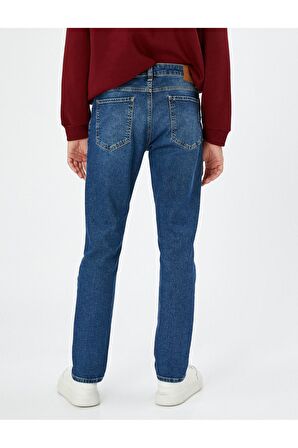 Slim Fit Kot Pantolon - Brad Jean