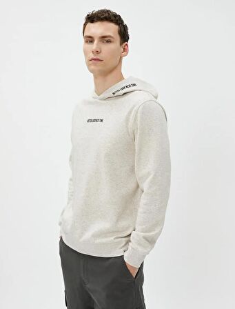 4WAM70125MK Koton Erkek Sweat GRİ