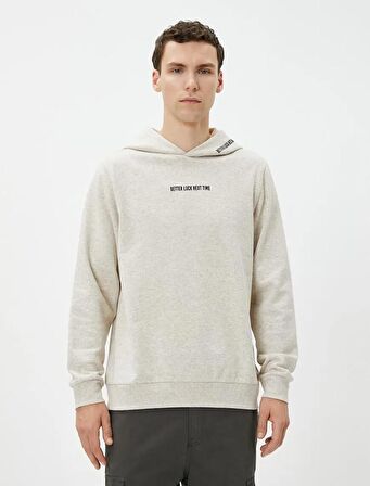 4WAM70125MK Koton Erkek Sweat GRİ