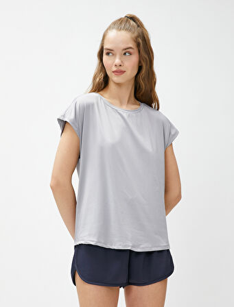 Relax Fit Basic Spor Tişört