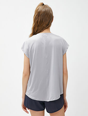 Relax Fit Basic Spor Tişört