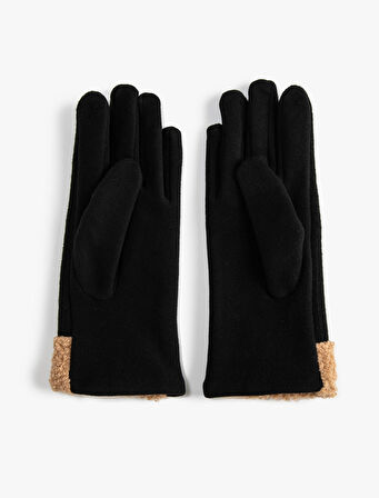 Kayak Eldiveni Peluş Detaylı 