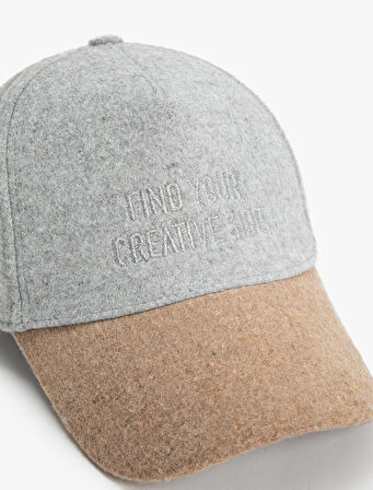 Basic Cap Şapka Yün Karışımlı