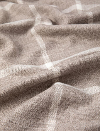 Dokuma Şal Püsküllü Yumuşak Dokulu