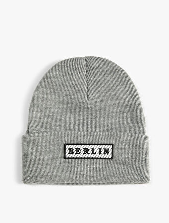 Akrilik Kolej Bere Etiket Baskılı Katlama Detaylı 