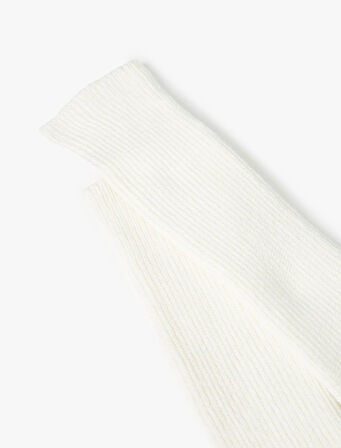 Uzun Soket Çorap Kalın Dokulu