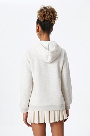 4WAL10085IK Koton Kadın  Sweat BEJ MELANJ