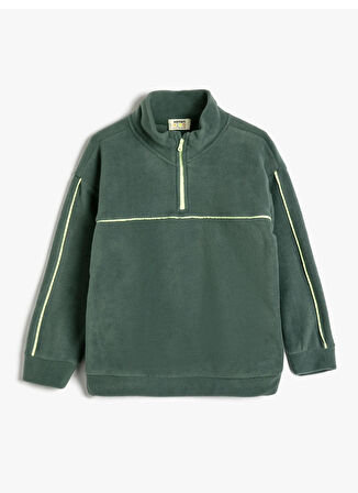 Koton Haki Erkek Çocuk Sweatshirt 4WKB10198TK