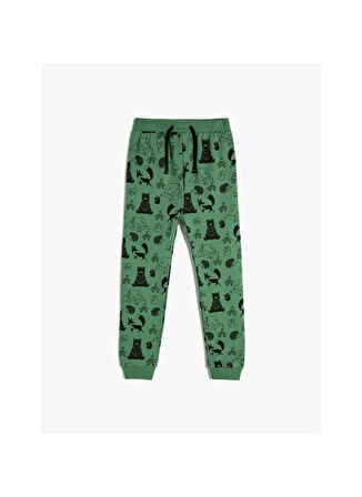 Koton Lastikli Paça Haki Bebek Eşofman Altı 4WMB40087TK - Baby