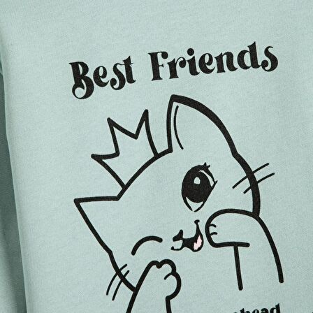 Koton Kids Best Friends Sweatshirt KOTON-4WMG10082AK1031