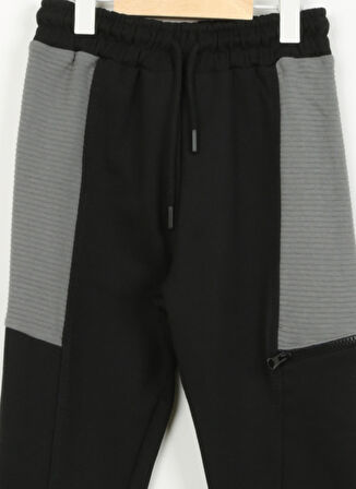 Koton Lastikli Paça Siyah Erkek Çocuk  Eşofman Altı 4WKB40057TK