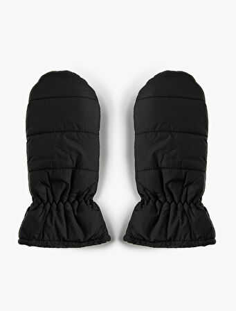 Kayak Eldiveni Parmaksız Kapitone İçi Polarlı