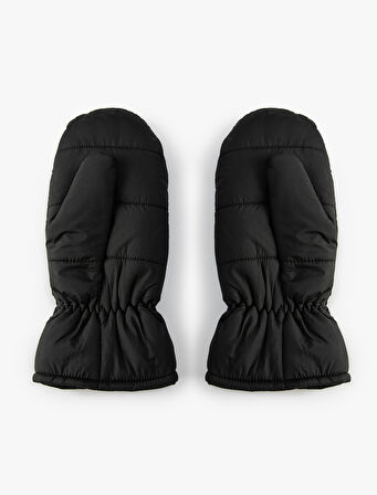 Kayak Eldiveni Parmaksız Kapitone İçi Polarlı