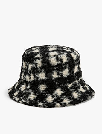 Peluş Bucket Şapka