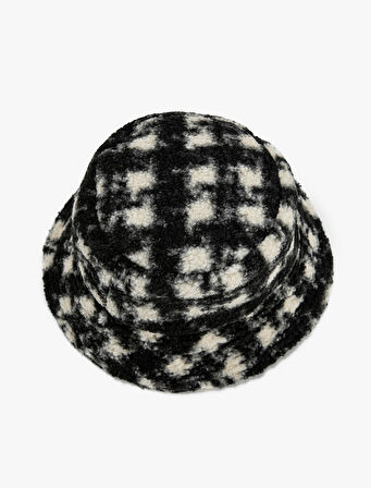 Peluş Bucket Şapka