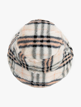 Peluş Bucket Şapka