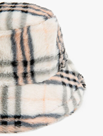 Peluş Bucket Şapka