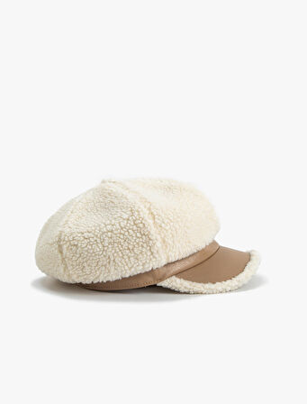 Peluş Kasket Şapka