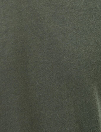 Basic Tişört Slim Fit Bisiklet Yaka Pamuklu