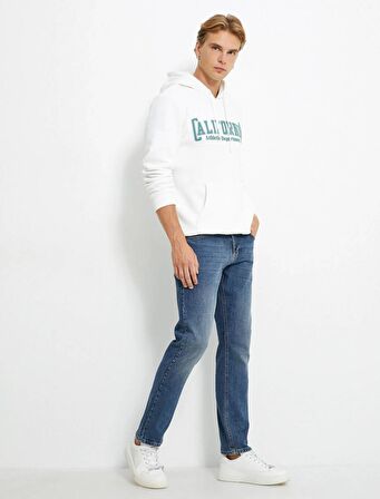 4WAM40196ND Koton Slim BRAD Erkek  Jean Pantolon KOYU İNDİGO