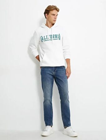 4WAM40196ND Koton Slim BRAD Erkek  Jean Pantolon KOYU İNDİGO