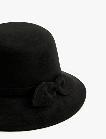 Bucket Şapka Kurdele Detaylı