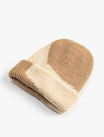 Triko Bere Renk Bloklu